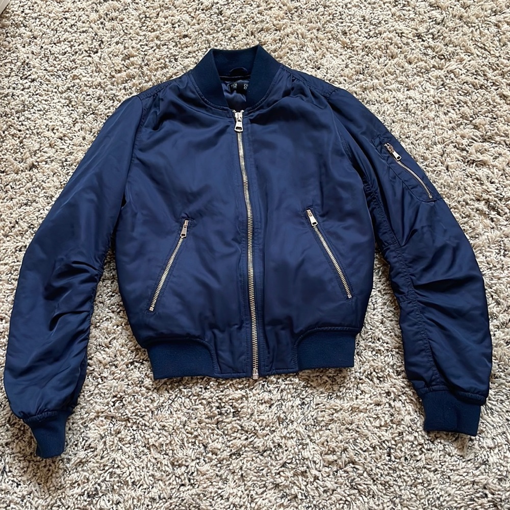 Topshop Bomber Jacket Size 4